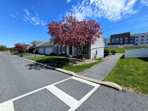 Sidewalk Side Front View
