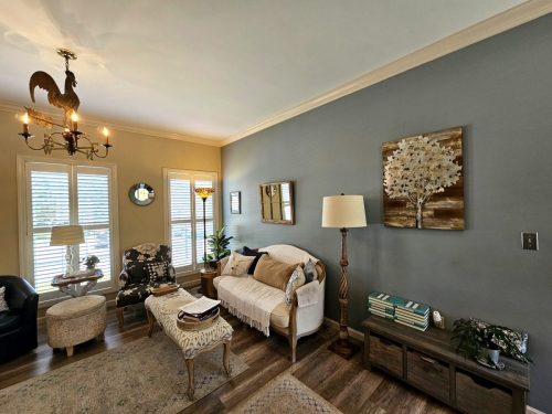 Sofa Feature Wall View