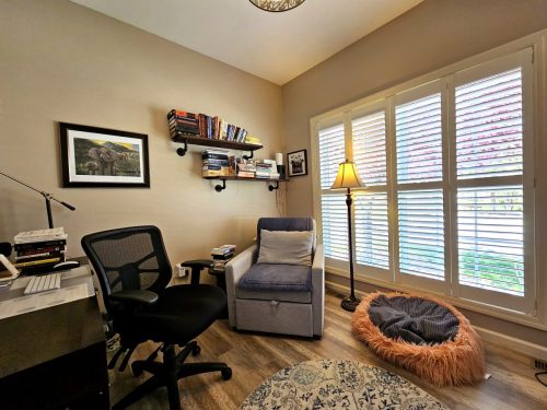 Desk Chair Window View