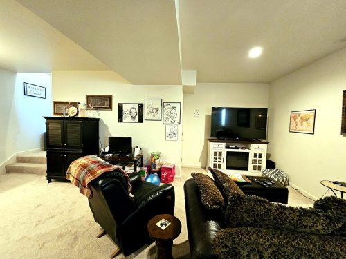 Open Basement View
