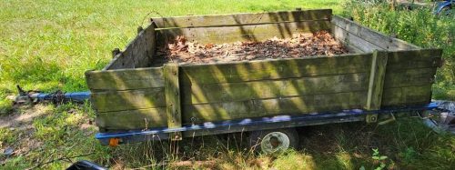 Utility Trailer Pair: Wood-Sided Hauler & Texas Bragg Flatbed 