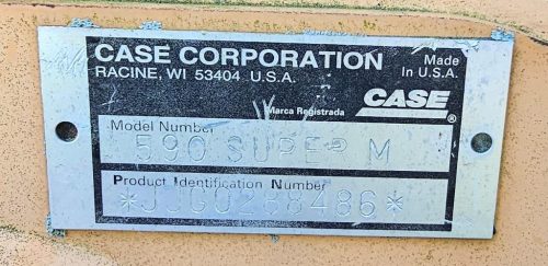 Case 590 Super M Series 2 4WD Backhoe Loader 