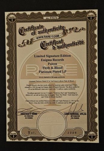 Legendary Music Autographs & Memorabilia Auction